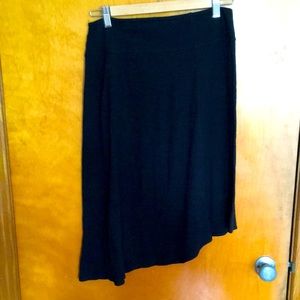 Prana asymetrical black skirt